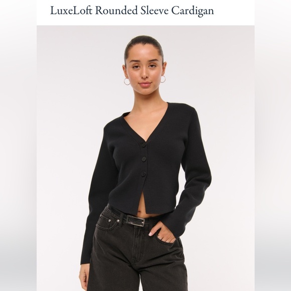 Abercrombie & Fitch Sweaters - AF LuxeLoft Rounded Sleeve Cardigan